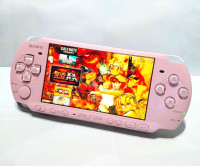 64GB《 PSP SLIM  3000 PINK 》FULLY LOADED    500+ Games