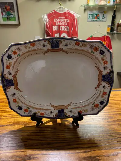 Vintage 1930 Rich Mode Crown Jewel England Platter 11.5”, View more
