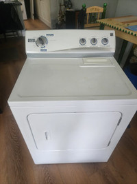 Used Kenmore white Dryer model 110.C61292011