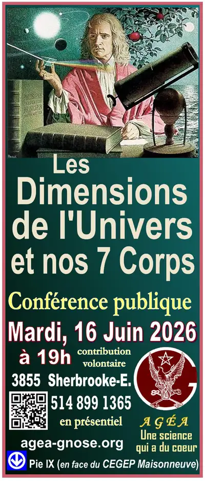 Les Dimension de l'Univers et nos 7 corps, View more