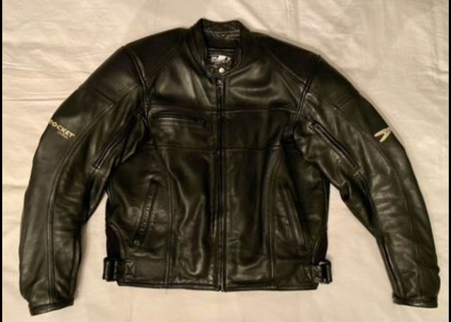 Leather Motorcycle Jacket in Other in Yarmouth