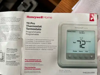 T6 PRO PROGRAMMABLE THERMOSTAT, View more