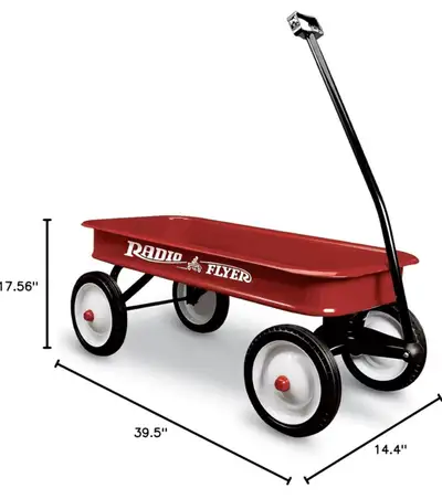 Classic Red Wagon, View more