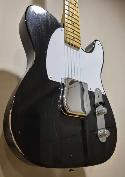 1950 Fender Esquire Custom Build in Medium Relic Black, View more