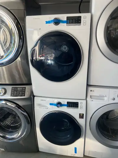 Samsung 24 w front load washer electric dryer set , View more
