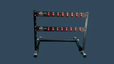CHAUVET PC-08 POWER PANEL 8 SWITCHES WITH RACK STAND, View more