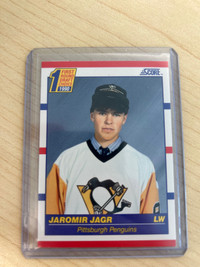 Jaromir Jagr 1990 rookie card