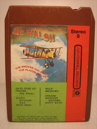 JOE WALSH THE SMOKER YOU DRINK THE PLAYER YOU GET  8 TRACK TAPE
