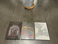 First 3 season DVDs of game of thrones on DVD