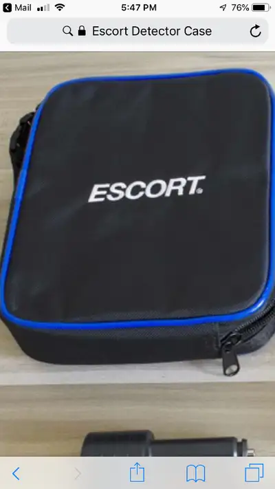 Escort Radar Detector Case **BRAND NEW** Tags: Can Be Used for: Uniden, Redline Cobra, Valentine One...
