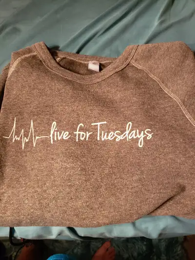 Dolan Twin "Live for Tuesdays" Hoodie - Medium, View more