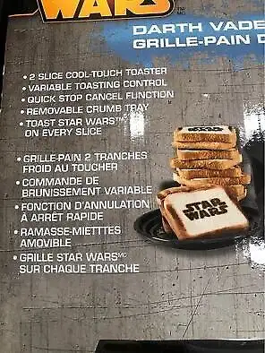 Brand new in box Star Wars Darth Vader Toaster in Toasters & Toaster Ovens in Mississauga / Peel Region - Image 3