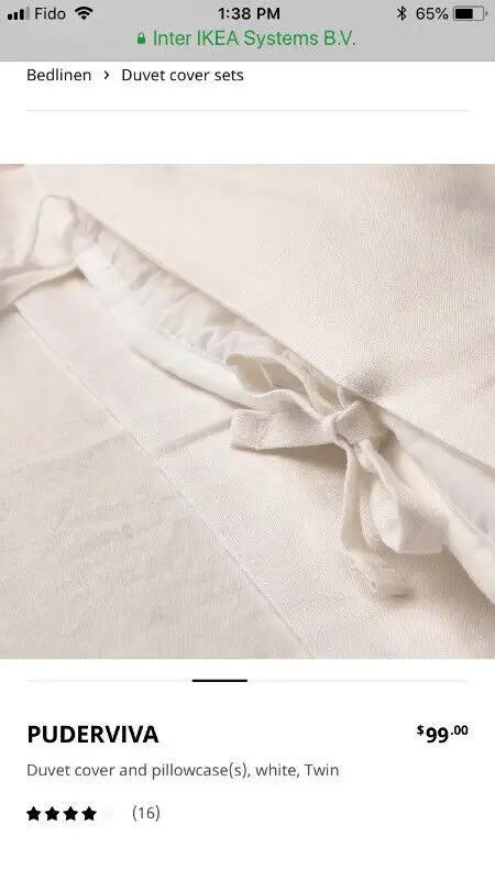 Brand New Duvet cover sets IKEA in Bedding in Windsor Region - Image 10