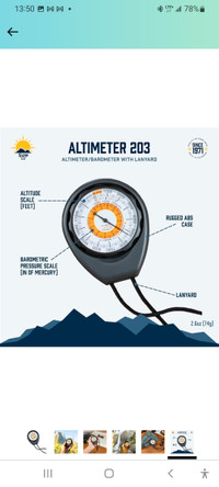 Sun altimeter 203