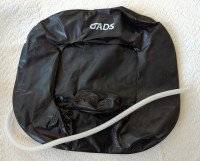 Gads inflatable hair washing basin with drain hose