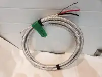 fil electrique en cuivre 8/3 Awg 13 ft