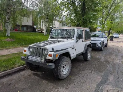 Fun TJ jeep Work great and fun to drive. Make a good offer