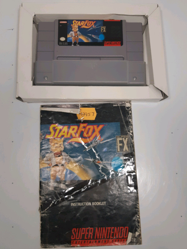 Star Fox for SNES in box in Other in Barrie - Image 3