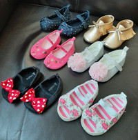 Baby girls' shoes (6-12 months)