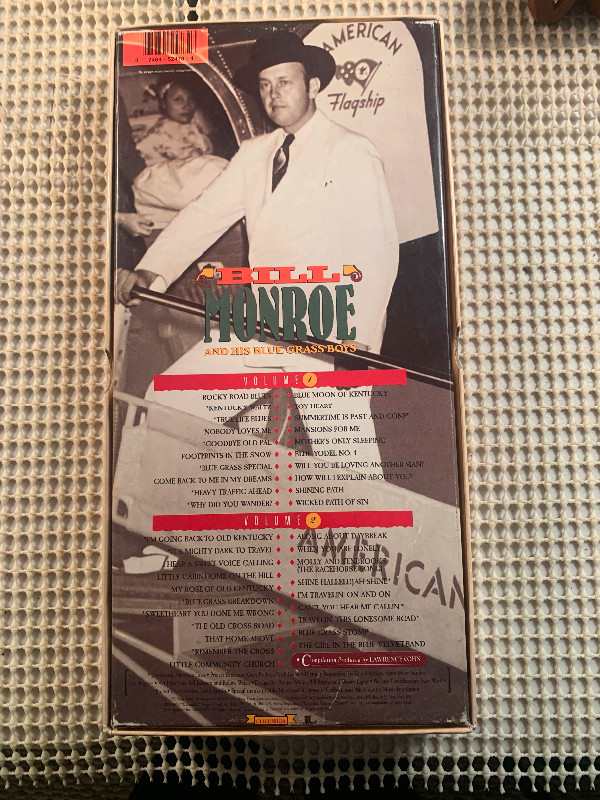 AUDIO CASSETTE  BOX SET   BILL MONROE in CDs, DVDs & Blu-ray in Trenton - Image 2