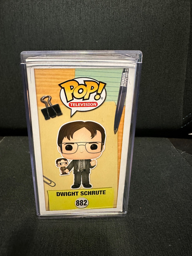 Dwight Schrute Funko Pop in Arts & Collectibles in Mississauga / Peel Region - Image 4