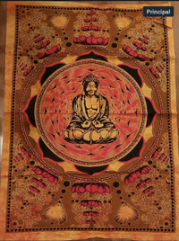 Tapisseries Bouddha Lotus et Arbre de Vie 