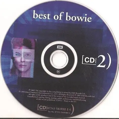 David Bowie - Best of Bowie 2XCD Neuf et Scèllé62863257082497123