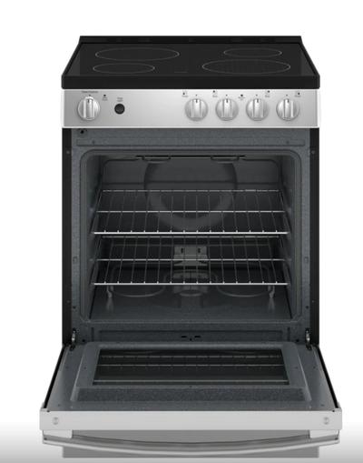 GE 24 -inch electric stove, never used, still in the box, View more