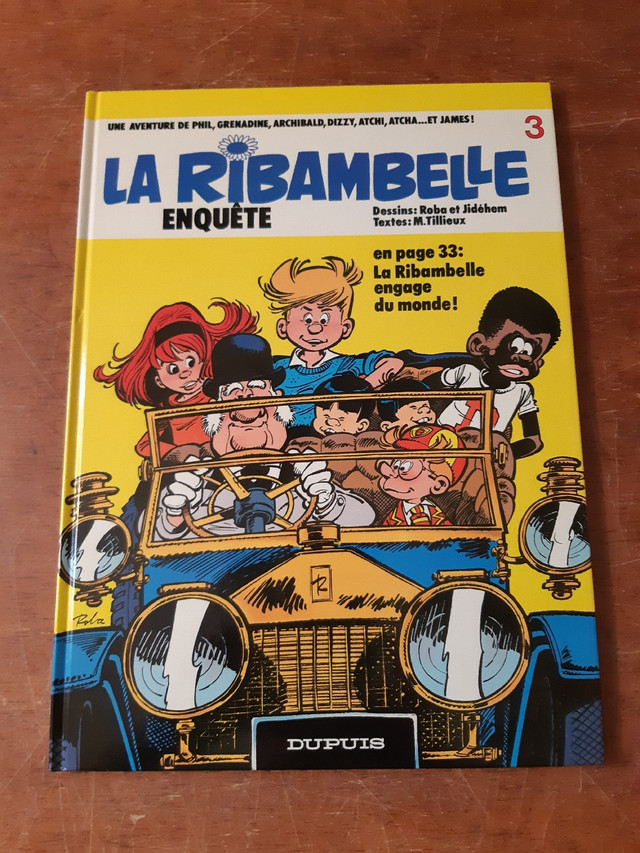 La Ribambelle Bandes dessinées BD Jean Roba Dédicacé + Dessin EO dans Bandes dessinées  à Laurentides - Image 4