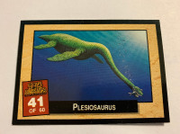 1994 Dynamic Escape of the Dinosaurs #41 - Plesiosaurus NM/MT.