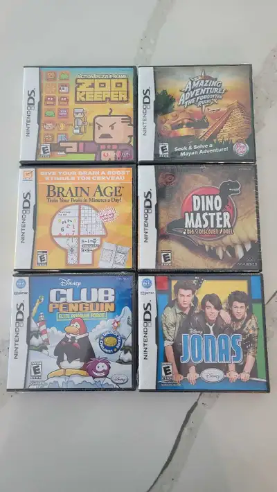 19 Brand New Factory Nintendo DS Games For Sale, View more