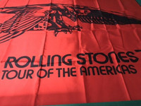 Vintage Rolling Stones Tour Banner