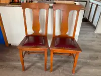 2 dining chairs