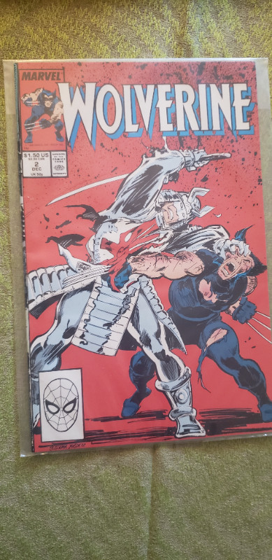 Wolverine comics vol #2 (1988) in Comics & Graphic Novels in Barrie