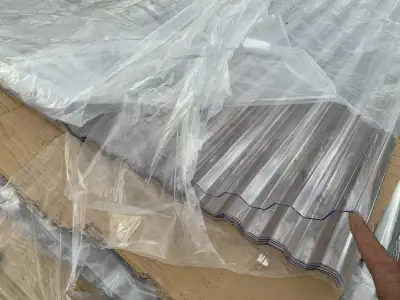 Clear roofing panels , 20 ‘ ft  long  Polycarbonate  panels, View more