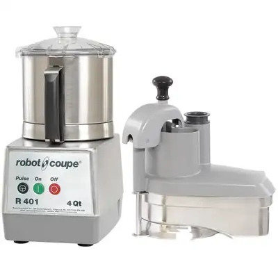 Robot Coupe R401 Food Prep & Bowl Cutter Combo - 4.8Qt Capacity, View more