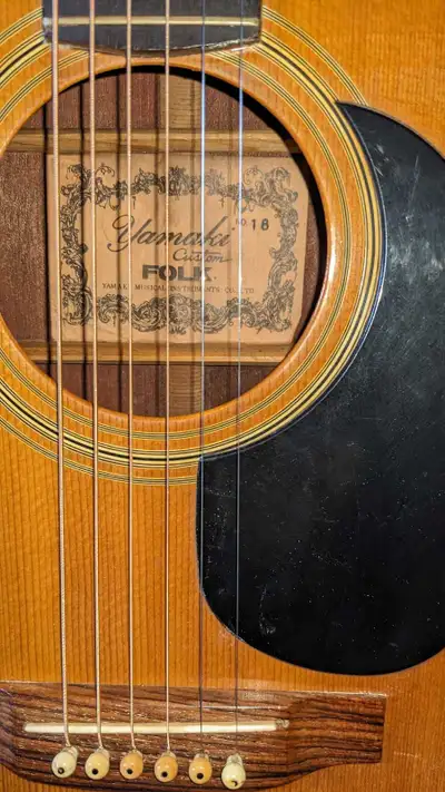 Yamaki Folk 18 acoustic guitar , View more