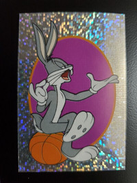 1996-1997 UD michael jordan space jam Bugs Bunny refractor #192