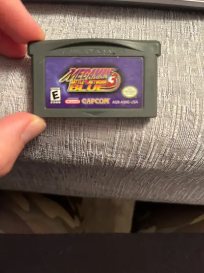 gameboy advance mega man battle network blue cartridge , View more