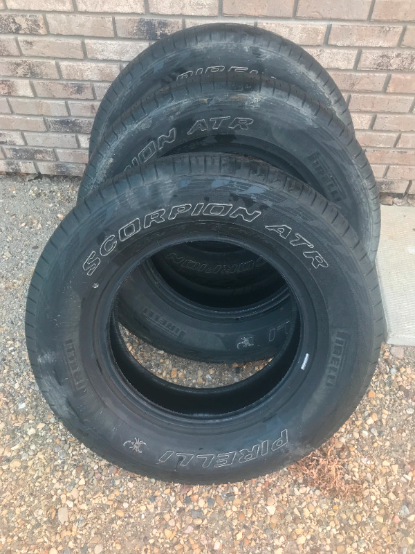 (3) - Pirelli - all season truck tires - 265/70 R17 in Tires & Rims in Strathcona County - Image 2
