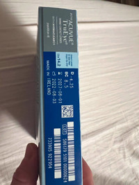 1-day Acuvue TruEye  8 boxes of 90