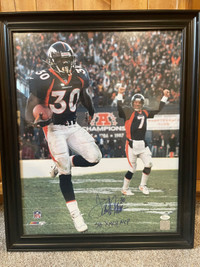Terrell Davis Signed Picture