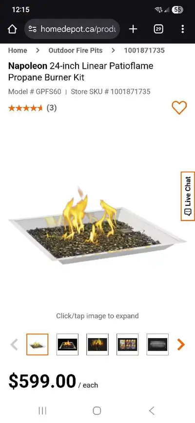 napoleon square fire burner  diy, View more