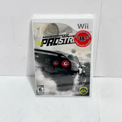 Need for Speed ProStreet Nintendo Wii video game New Sealed, View more