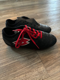 Kids size 1 soccer shoes