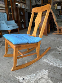 Smaller Solid Wood Rocking Chair