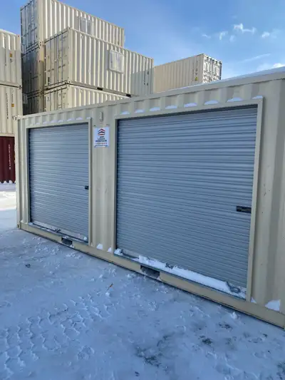 Conteneur 8' x 20' x 8' 6" avec 2 portes à rouleaux , View more