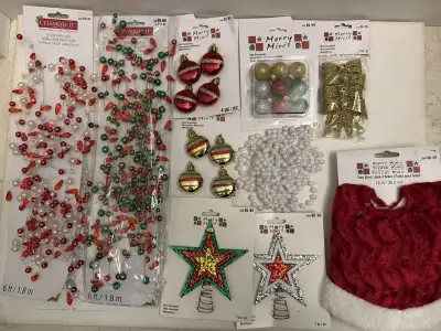 New - Lot of Mini Christmas Tree Decorations, View more