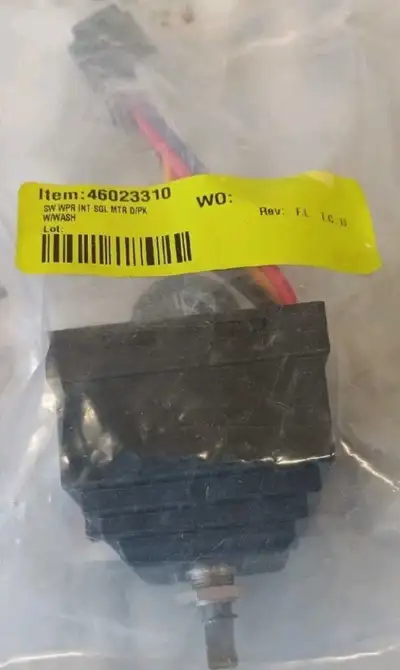 Genuine OEM Morgan Olson Rotary Step Van Wiper Switch 46023310 Brand New