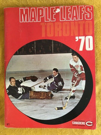 Toronto Maple Leafs ‘70 vs Montreal Canadians Program (Complete)